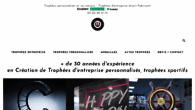 What Mactrophees.com website looked like in 2020 (4 years ago)