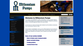 What Millpumps.co.za website looked like in 2020 (4 years ago)