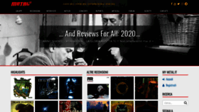 What Metal.it website looked like in 2020 (4 years ago)