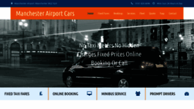 What Manchester-airportcars.co.uk website looked like in 2020 (4 years ago)