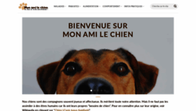 What Mon-ami-le-chien.com website looked like in 2020 (4 years ago)