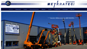 What Meykratec.de website looked like in 2020 (4 years ago)