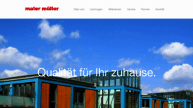 What Malermueller.de website looked like in 2020 (4 years ago)