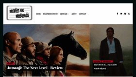 What Moviesonweekends.com website looked like in 2020 (4 years ago)