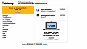 What Maldb.com website looked like in 2020 (4 years ago)