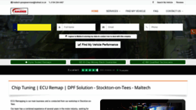 What Maltechgarages.co.uk website looked like in 2020 (5 years ago)