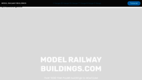 What Modelrailwaybuildings.com website looked like in 2020 (4 years ago)
