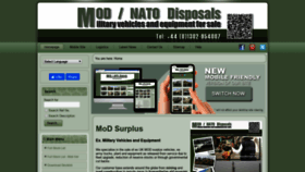 What Modsurplus.co.uk website looked like in 2020 (4 years ago)