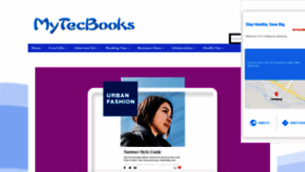 What Mytecbooks.blogspot.com website looked like in 2020 (4 years ago)