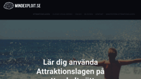 What Mindexploit.se website looked like in 2020 (4 years ago)