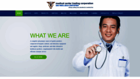 What Medicalcentertrading.com website looked like in 2020 (4 years ago)
