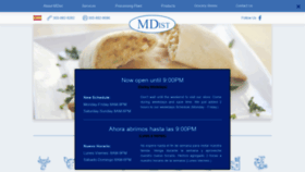 What Mdist.us website looked like in 2020 (4 years ago)