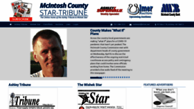 What Mcintosh-star-tribune.com website looked like in 2020 (4 years ago)