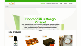 What Mangobiocentar.rs website looked like in 2020 (4 years ago)