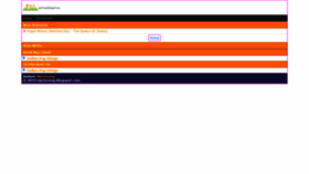 What Mp3ssong.blogspot.com website looked like in 2020 (4 years ago)
