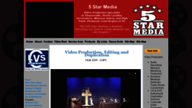 What My5starmedia.com website looked like in 2020 (4 years ago)