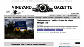 What Mvgazette.com website looked like in 2020 (4 years ago)