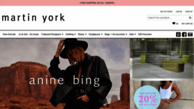 What Martinyork.com.au website looked like in 2020 (4 years ago)