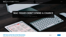 What Macosxpowertools.com website looked like in 2020 (4 years ago)