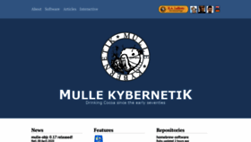 What Mulle-kybernetik.com website looked like in 2020 (4 years ago)