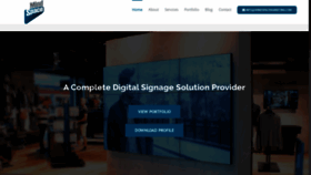 What Mindspacedigitalsignage.com website looked like in 2020 (5 years ago)
