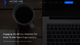 What Moorewebexposure.com website looked like in 2020 (4 years ago)