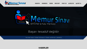 What Memursinav.com website looked like in 2020 (4 years ago)
