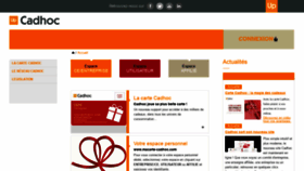 What Macarte-cadhoc.com website looked like in 2020 (4 years ago)