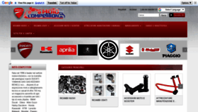What Motocompetition.it website looked like in 2020 (4 years ago)