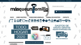 What Masqueuntornillo.com website looked like in 2020 (4 years ago)