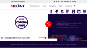 What Modint.nl website looked like in 2020 (4 years ago)