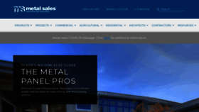 What Metalsales.us.com website looked like in 2020 (4 years ago)