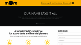 What Moresuperannuation.com website looked like in 2020 (4 years ago)