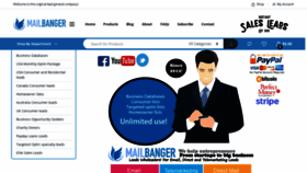 What Mailbanger.com website looked like in 2020 (4 years ago)