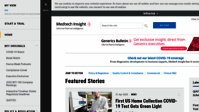 What Medtechinsight.com website looked like in 2020 (4 years ago)