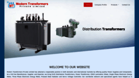 What Moderntransformers.com website looked like in 2020 (4 years ago)