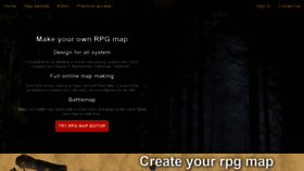 What Maper-rpg.com website looked like in 2020 (4 years ago)