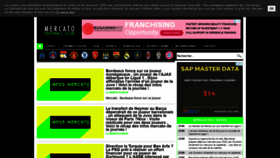 What Mercatofootballclub.fr website looked like in 2020 (4 years ago)