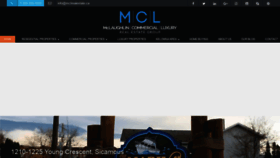 What Mclrealestate.ca website looked like in 2020 (4 years ago)