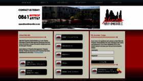 What Merville.co.za website looked like in 2020 (4 years ago)