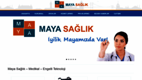 What Mayasaglik.com website looked like in 2020 (4 years ago)