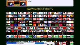 What Meridiem90.tv website looked like in 2020 (4 years ago)