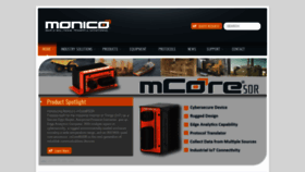 What Monicoinc.com website looked like in 2020 (4 years ago)