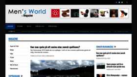 What Mensworld.se website looked like in 2020 (4 years ago)
