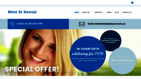 What Mintstdental.com.au website looked like in 2020 (3 years ago)
