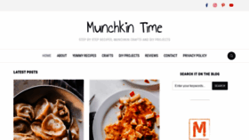 What Munchkintime.com website looked like in 2020 (4 years ago)