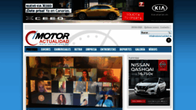 What Motoractualidad.es website looked like in 2020 (4 years ago)