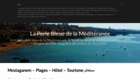 What Mostaganem.org website looked like in 2020 (4 years ago)