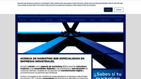 What Maskcomunicacion.es website looked like in 2020 (4 years ago)
