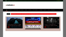 What Maliweb.net website looked like in 2020 (3 years ago)